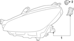 SU00309631 - Electrical: Headlamp Assembly for Toyota: GR86 Image