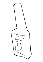 5K6810899A - Body: Guide for Volkswagen: Golf, Golf R, GTI Image