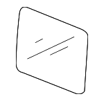 68291708AC - Body: Side Glass for Jeep: Wrangler Image