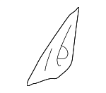 6749260070 - Body: Corner Trim for Toyota: Land Cruiser Image