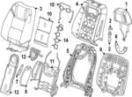 85612964 - Body: Seat Back Panel for GM Image