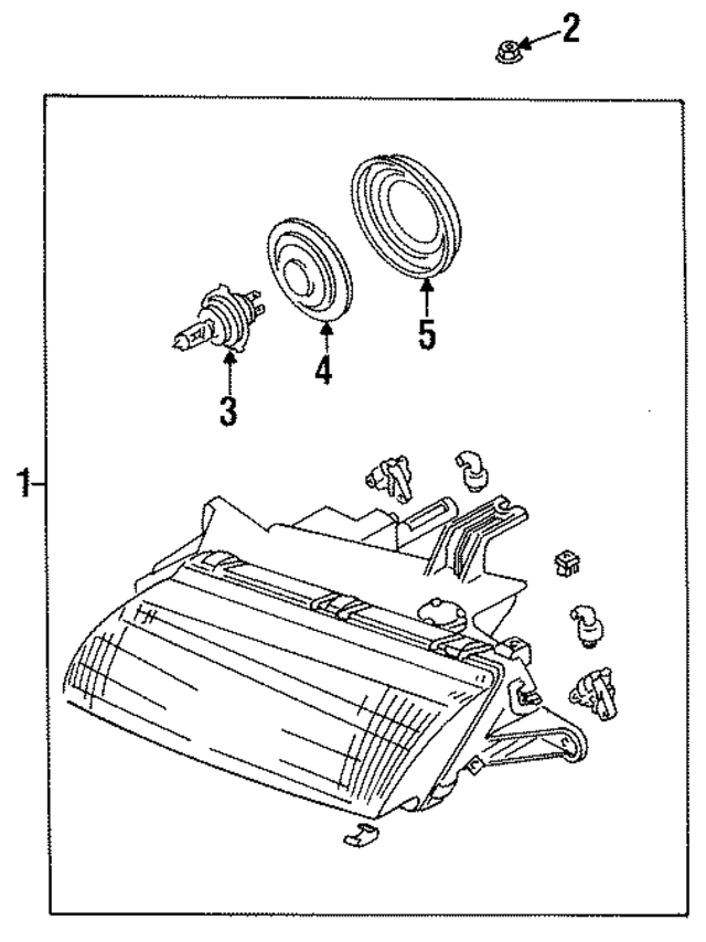 G00A510AZ - : Lock Cap for Mazda Image