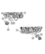 52122710AA - Engine and Transmission Mounting: Engine Mount Bracket, Right for Mopar Image