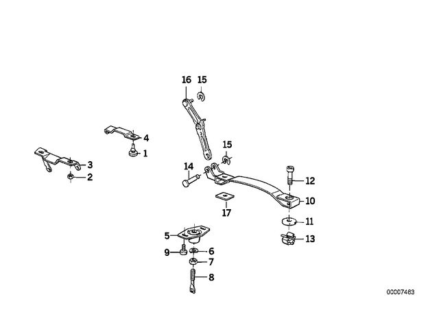 62111459242 - : Wedge for BMW-Motorrad Image