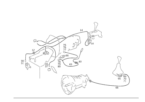 Electrical Parts Used for Transmission for 1989 Mercedes-Benz 300E #0