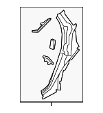 4M0809239C - Body: Front Pillar for Audi: Q7, SQ7 Image