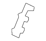 4M0802177B - Body: Inner Wheelhouse Retainer Plate for Audi: Q7, Q8, RS Q8, SQ7, SQ8 Image