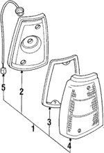 B617121R00 - : Lens for Nissan Image