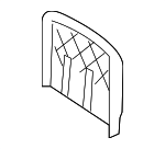 20997502279B51 - Body: Rear Cover for Mercedes-Benz Image