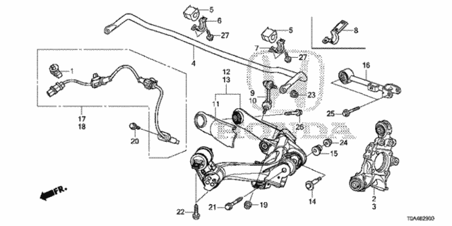Rear Lower Arm for 2016 Honda CR-V #0