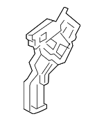 4M1898333A - HVAC: Retaining Bracket for Audi: A4, A4 allroad, A4 Quattro, A5 Quattro, A5 Sportback, A6 allroad, A6 Quattro, A7 Sportback, Q5, Q5 PHEV, Q5 Sportback, Q7, Q8, RS5, RS5 Sportback, RS6 Avant, RS7 Sportback, S4, S5, S5 Sportback, S6, S7 Sportback, SQ5, SQ5 Sportback Image