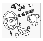 85551831 - Steering: Steering Wheel for GM Image
