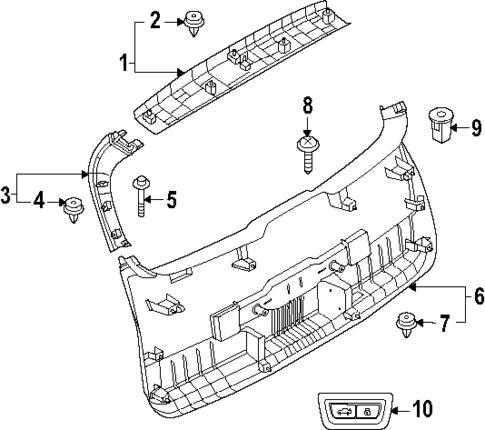 Interior Trim for 2025 Mini Countryman #0