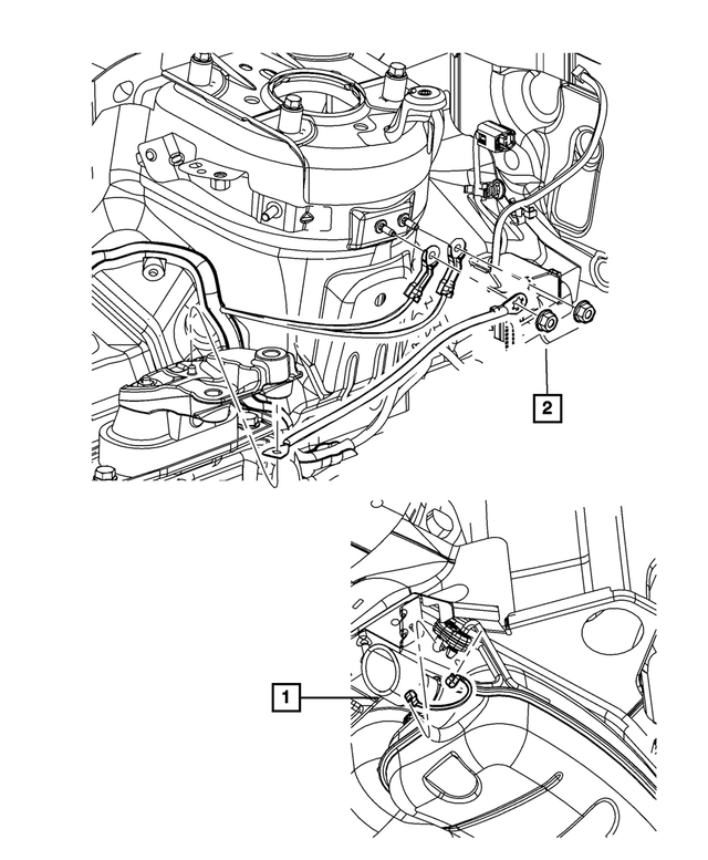 6105249AA - Electrical: Nut for Mopar Image