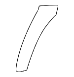 LR106655 - Body: Wheelhouse Molding for Land-Rover Image