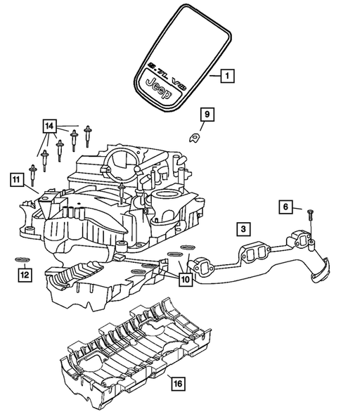 Manifolds for 2005 Jeep Grand Cherokee #0
