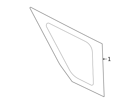 Glass & Hardware for 2025 Ford Bronco Sport #0