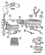 5037331AA - : Air Cleaner Duct Clamp for Dodge: Ram 1500, Viper Image