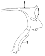 8586034000AQ - : Sail Panel Trim for Hyundai Image