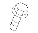 30670541 - Cooling System: Pressure Sensor Bolt for Volvo Image