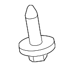 C2C22719 - Body: Valance Panel Screw for Jaguar Image