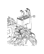 68078327AC - Electrical: Alternator And Battery Wiring for Mopar Image