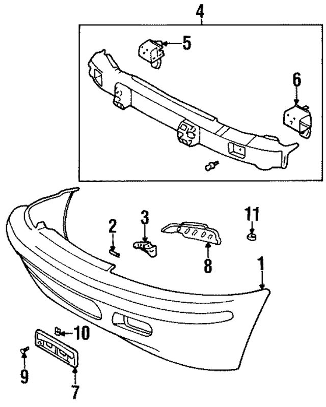 91173987 - Body: Bumper Cover for GM Image