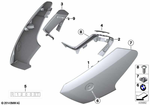 46637682933 - : Lateral Trim Panel, Interior Left for BMW-Motorrad Image