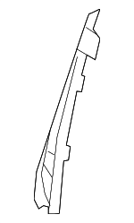 3G8839152B - Body: Surround Weather-strip Mount Bracket for Volkswagen: Arteon Image