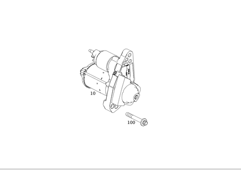 Starter for 2021 Mercedes-Benz A220 #0