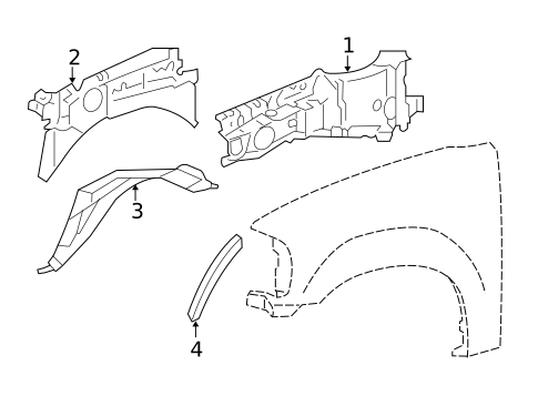 Inner Components for 2008 Lincoln Mark LT #0