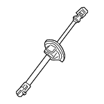 971419753R - Steering: Lower Shaft for Porsche Image