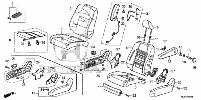 Front Seat (R.) for 2012 Honda Odyssey #0