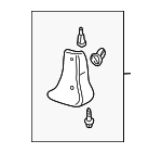 MR358913 - Body: Stone Guard for Mitsubishi Image