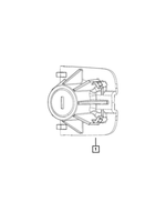 68402259AC - Doors, Door Mirrors and Related Parts: Door Lock Assembly Cylinder for Mopar Image