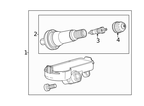 Tire Pressure Monitor Components for 2014 Chevrolet Volt #0