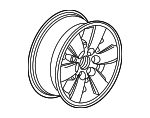 9597222 - Tire &amp; Wheel: Wheel for GM Image