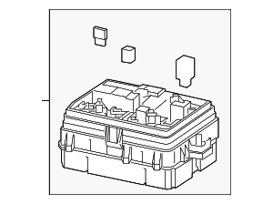 85643677 - : Fuse &amp; Relay Box for Cadillac: Escalade, Escalade ESV | Chevrolet: Suburban, Tahoe | GMC: Yukon, Yukon XL Image