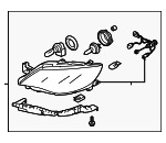 84001FG241 - Electrical: Headlamp Assembly for Subaru Image