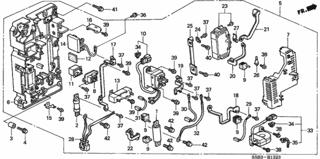 IMA Main Switch - Junction Board for 2005 Honda Civic #0