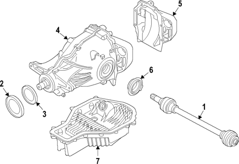 Propeller Shaft for 2020 BMW M4 #0