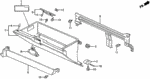 90133SH3000 - Interior/Bumper: BOLT-WASHER (5X16) for Honda Image