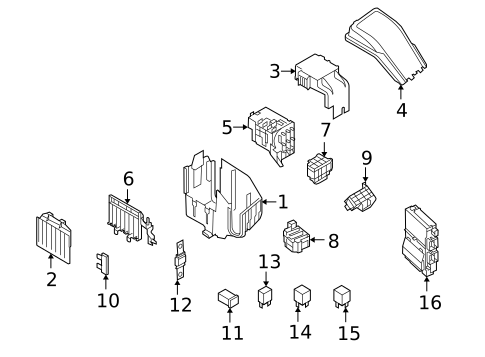 Electrical Components for 2009 Volvo V70 #0