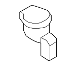 3D0919341H - Body: Front Housing for Audi: A5, A5 Quattro, A6, A6 Quattro, A7 Quattro, allroad, Q5, RS5, RS7, S5, S6, S7, SQ5 Image