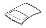 8D5817111 - Body: Roof Panel for Audi: A4, A4 Quattro, S4 Image