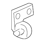 98634773903 - Steering: Lower Press Hose Support for Porsche: Boxster Image