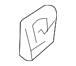 4D0971739 - Electrical: Cover Clip for Audi Image