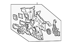 1131031020 - : Lower Timing Cover for Toyota Image