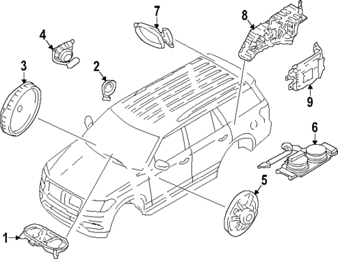 Sound System for 2022 Lincoln Navigator #1