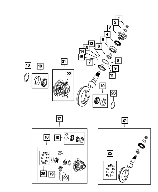 68400359AA - Differential and Drive Line: Thrust Washer for Mopar Image image